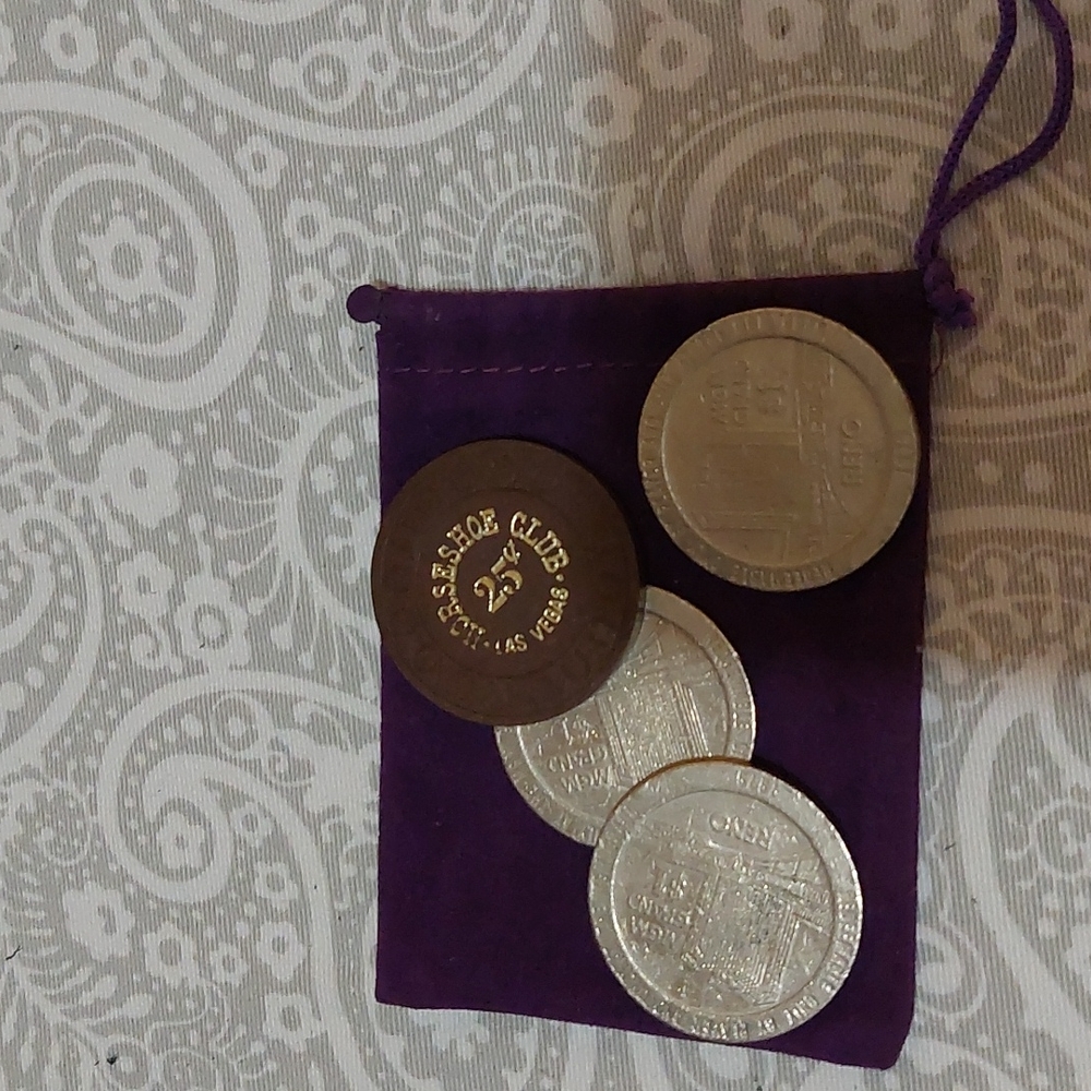 Vintage Casino Tokens